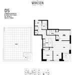 Wohlsein by Jameson Development Corp 2 Bedroom (Penthouse) D5 Floor Plan